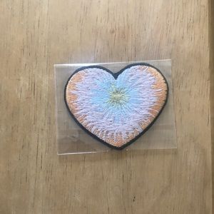 Stoney Clover tie dye heart patch